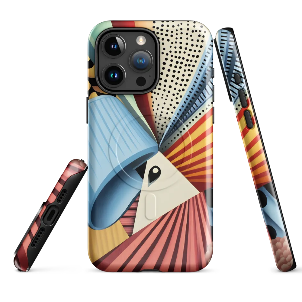 Symphony of Shapes | Phone Case |  15 Pro Max | MagSafe® Tough Case | Glossy