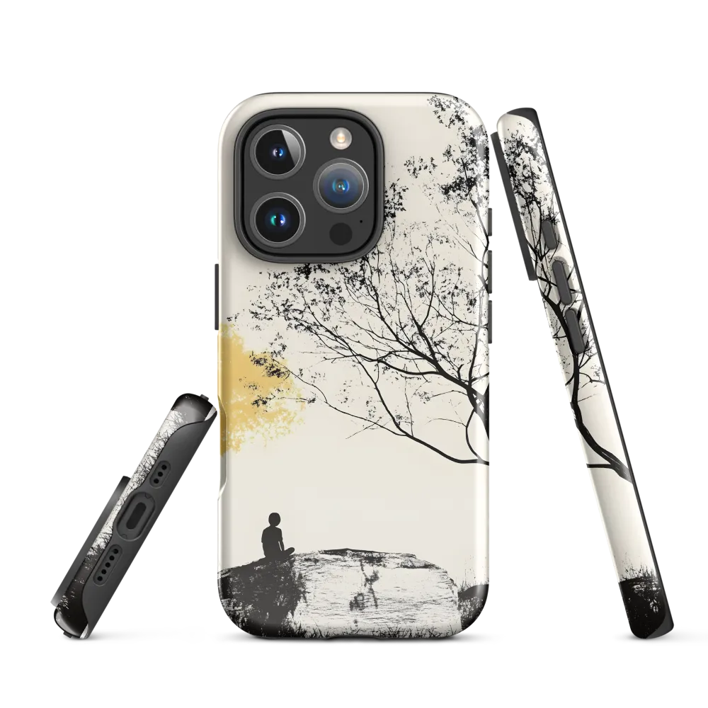 Whispers of Solitude | Phone Case |  16 Pro | Tough Case | Glossy