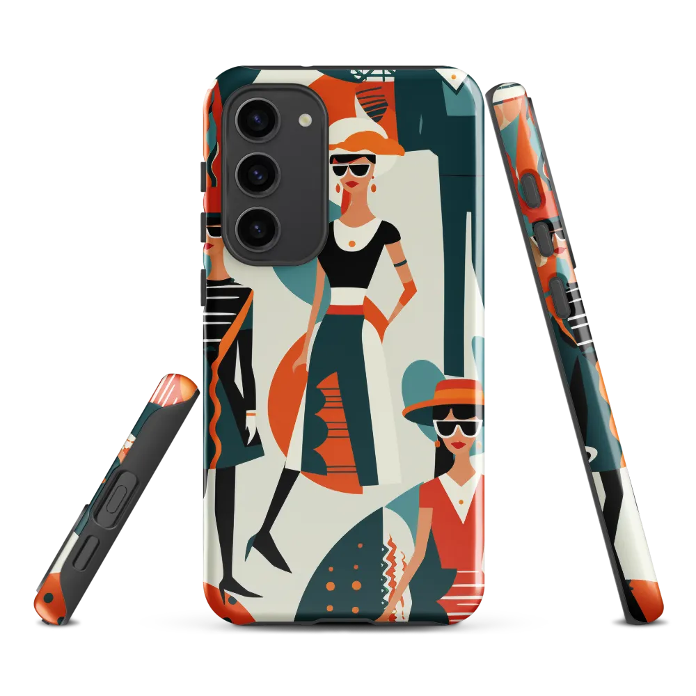 Chic Figures in Pop Art