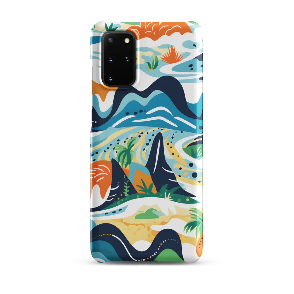 Abstract Tropical Landscape