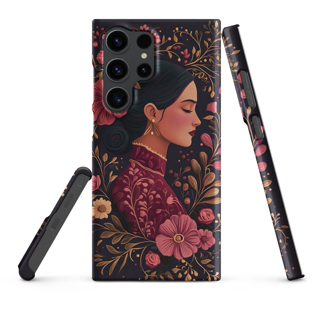 Portrait of Serenity | Phone Case |  S23 Ultra | Snap Case | Matte