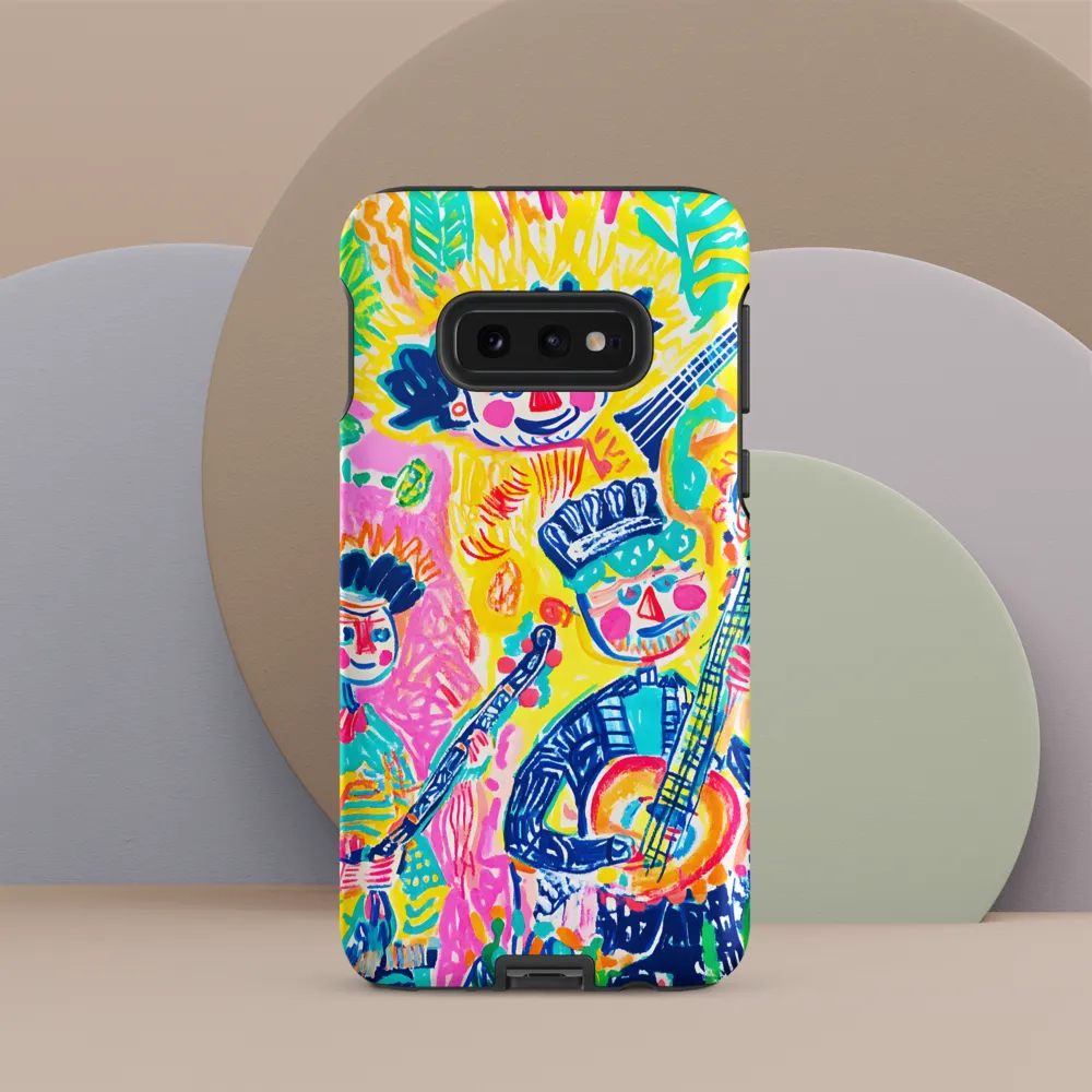 Joyful Duet: A Celebration of Music | Phone Case |  S10e | Tough Case | Matte
