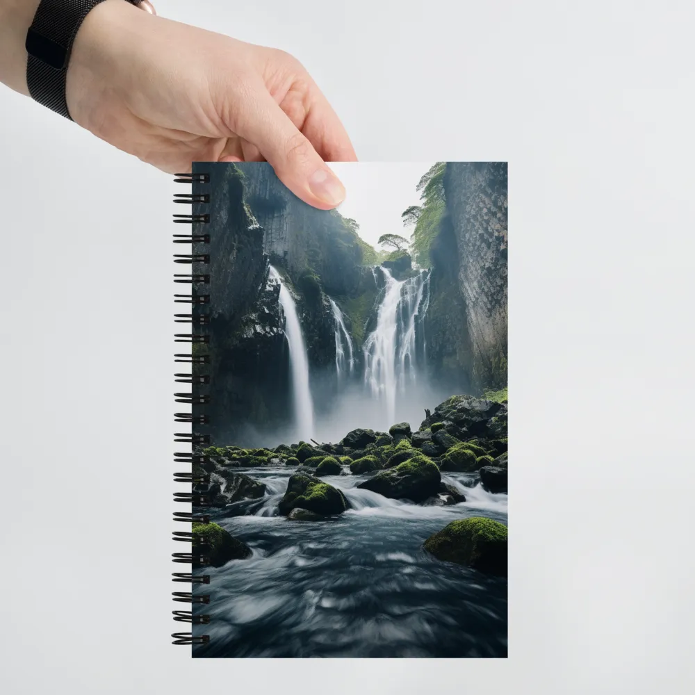 Whispers of the Falls | Spiral Notebook