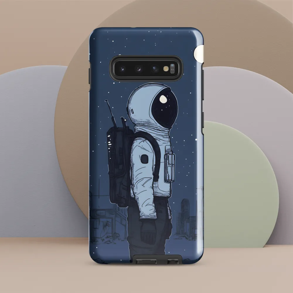 Echoes of Solitude | Phone Case |  S10 Plus | Tough Case | Glossy