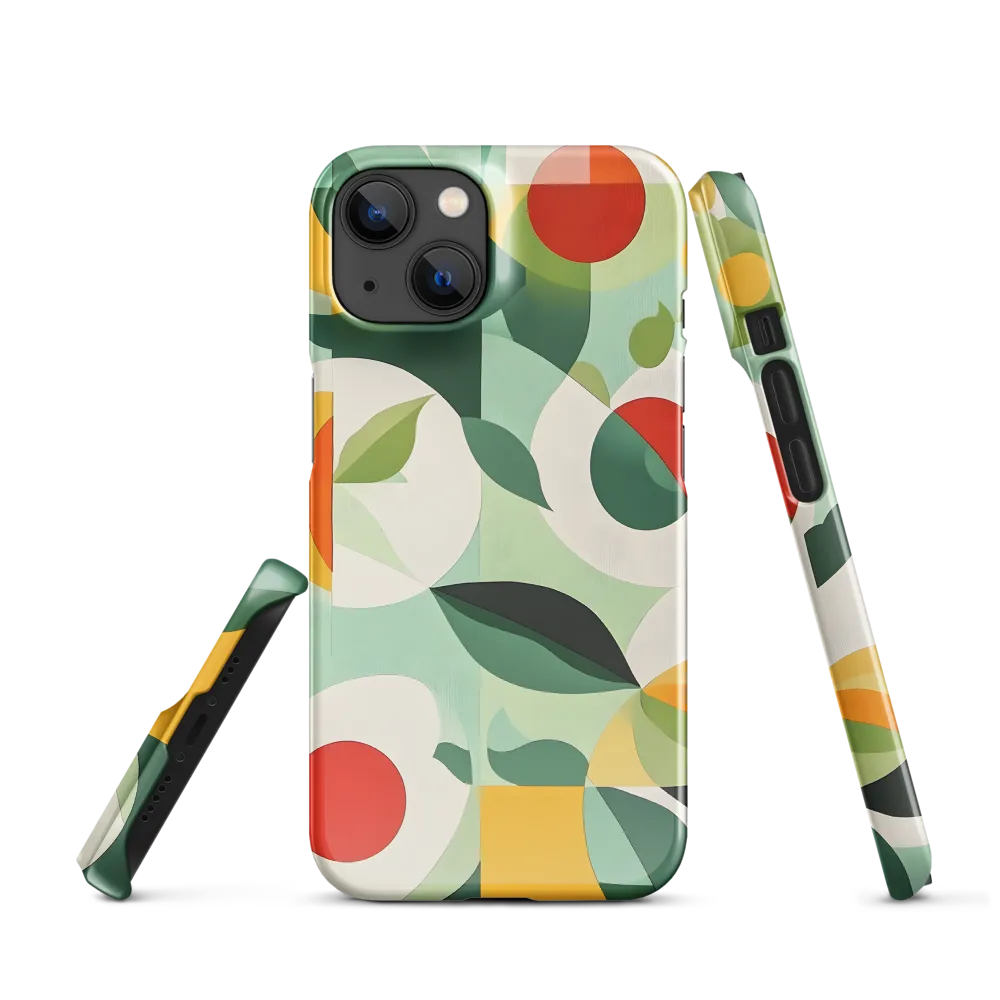 Harmony in Shapes: A Playful Abstract Design