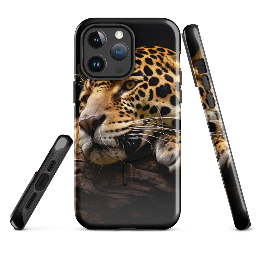 Tranquil Majesty: The Resting Leopard