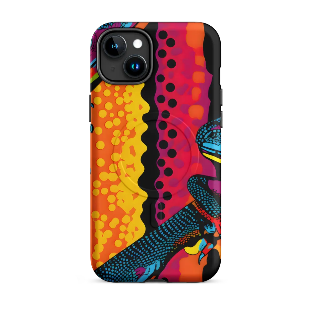 Colorful Encounters: The Playful Geckos