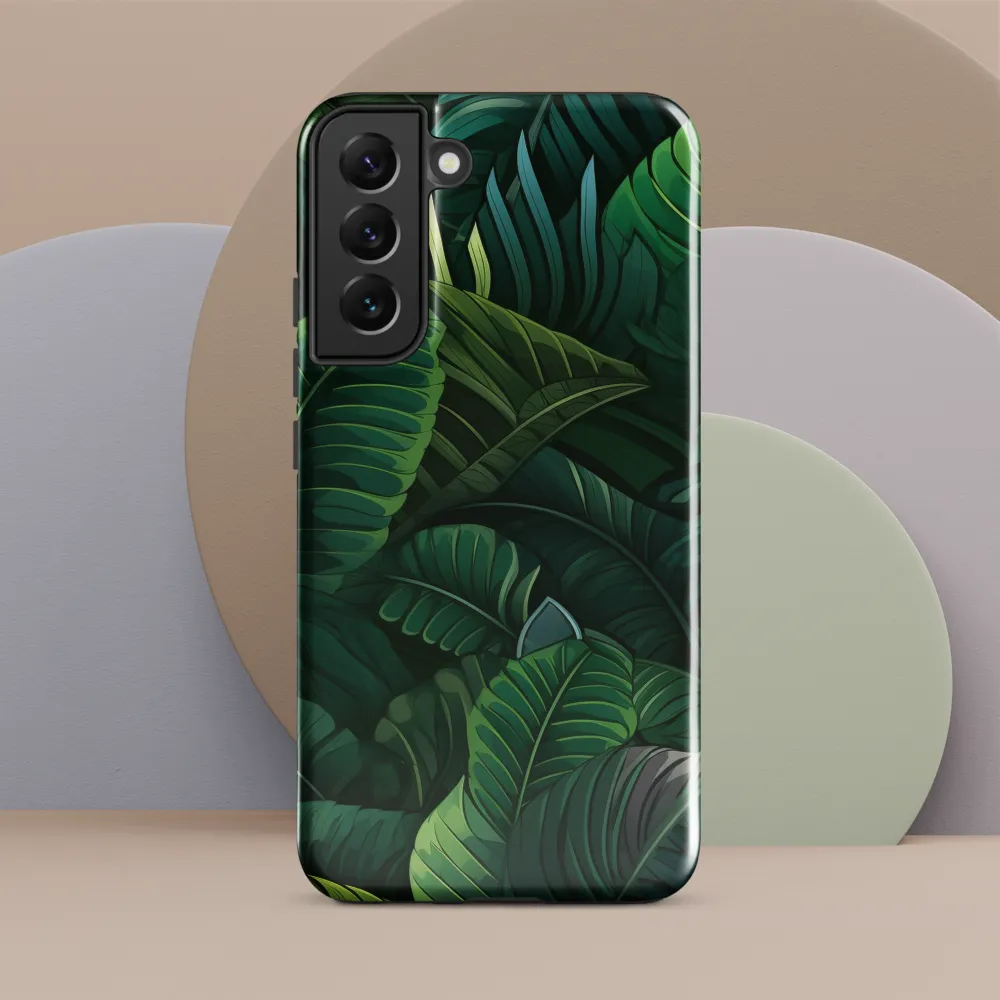 Lush Canopy: A Tropical Foliage Study