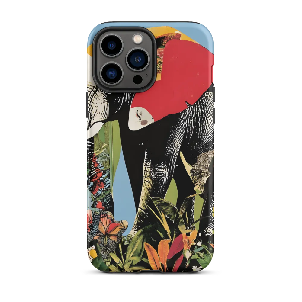 Harmony of Nature: The Elephant's Embrace | Phone Case |  13 Pro Max | Tough Case | Matte