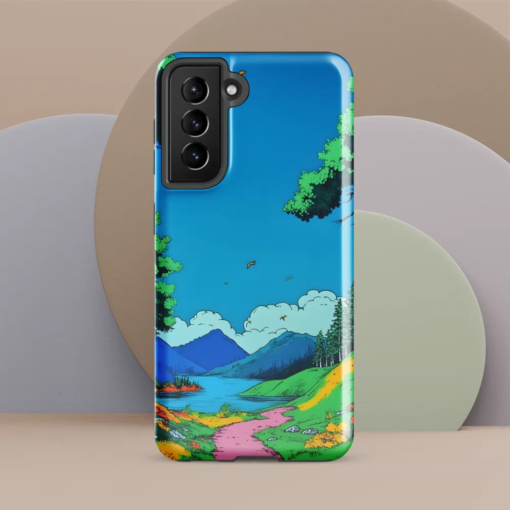 Serenity in Nature | Phone Case |  S21 FE | Tough Case | Glossy
