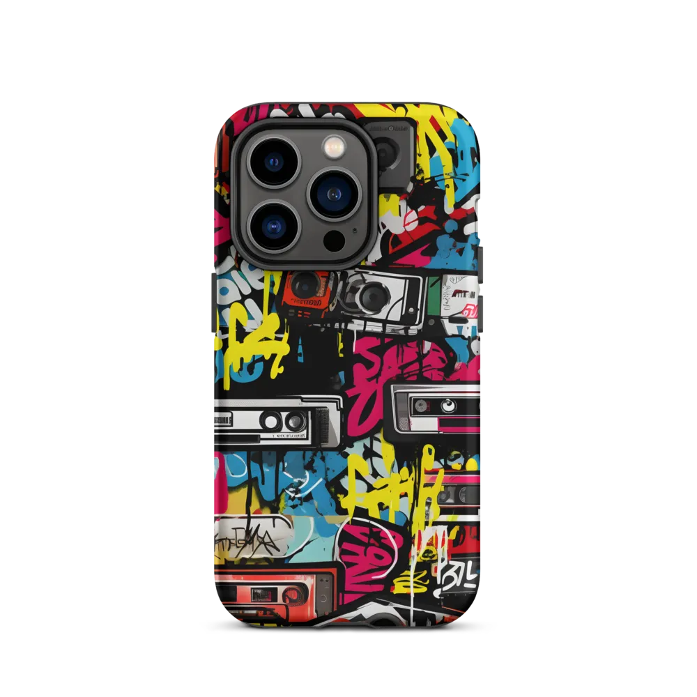 Urban Nostalgia: A Retro Cassette Explosion