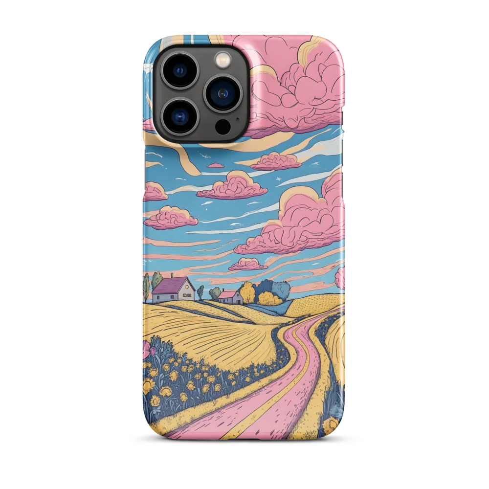 Idyllic Countryside Journey | Phone Case |  13 Pro Max | Snap Case | Glossy
