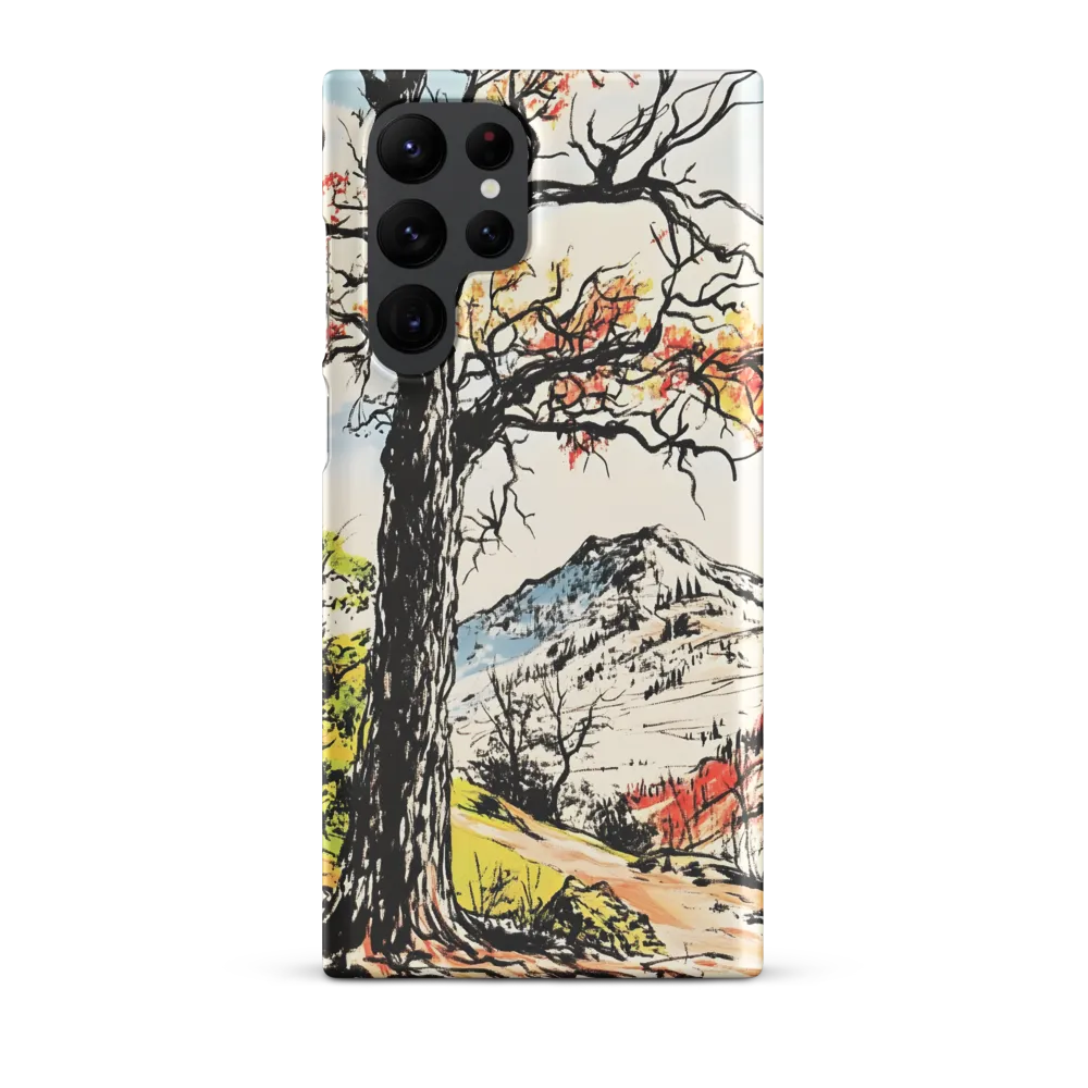 Autumn Majesty: The Guardian Tree | Phone Case |  S22 Ultra | Snap Case | Matte