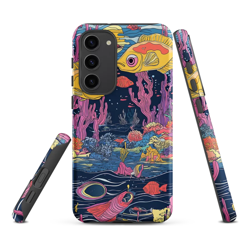 Underwater Dreamscape: A Playful Encounter