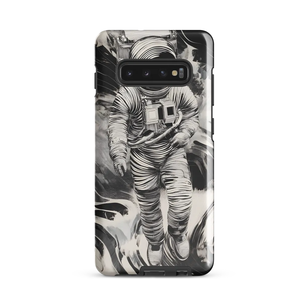 Ethereal Journey of the Astronaut | Phone Case |  S10 Plus | Tough Case | Glossy