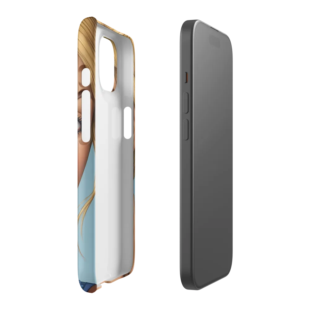 Serenity in Blue | Phone Case |  15 | Snap Case | Matte