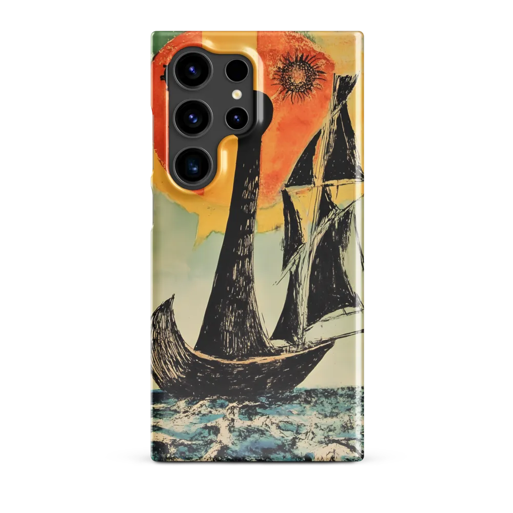 Sailing into the Surreal | Phone Case |  S24 Ultra | Snap Case | Glossy