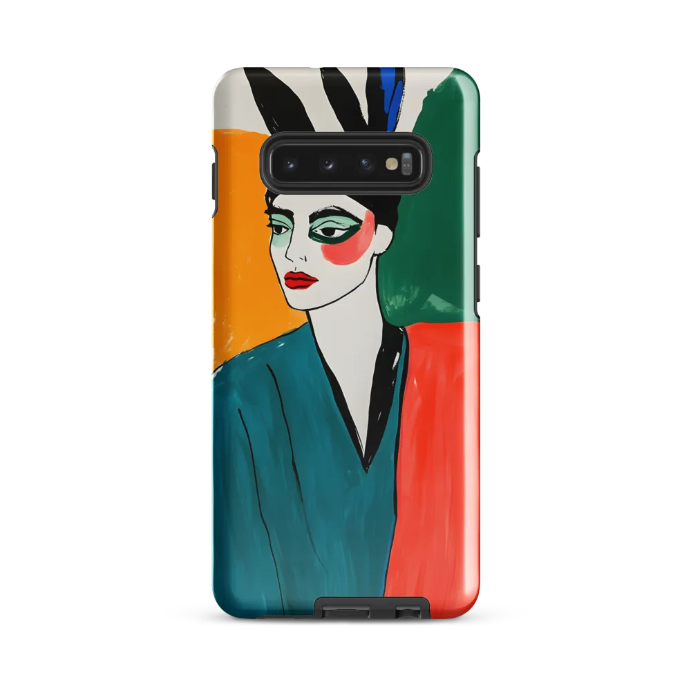 Whimsical Contemplation | Phone Case |  S10 Plus | Tough Case | Glossy