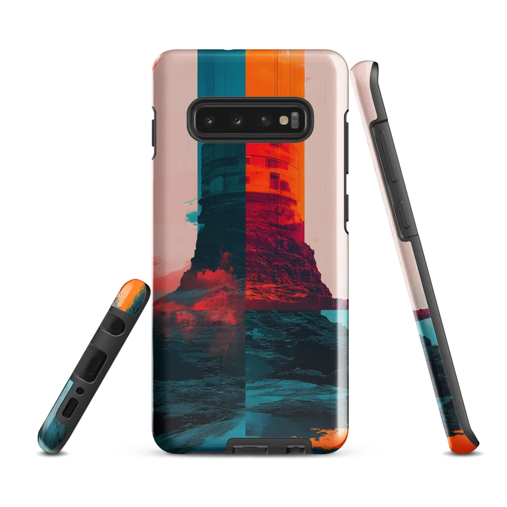 Ethereal Fortress at Sunset | Phone Case |  S10 Plus | Tough Case | Glossy