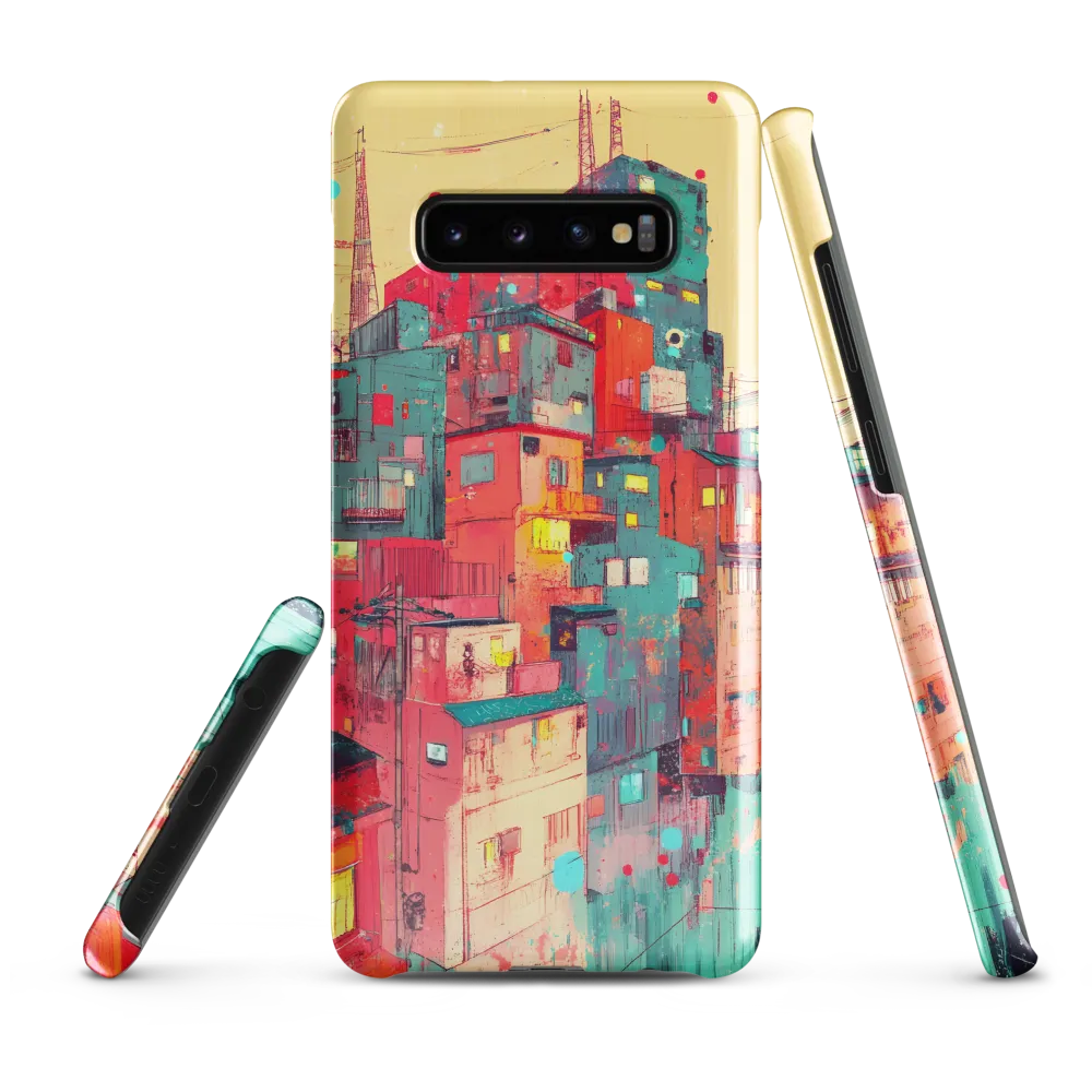 Urban Symphony of Color | Phone Case |  S10 Plus | Snap Case | Glossy