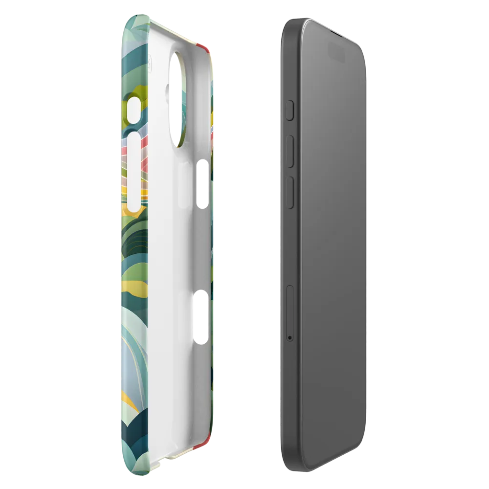 Waves of Serenity | Phone Case |  16 Plus | Snap Case | Glossy