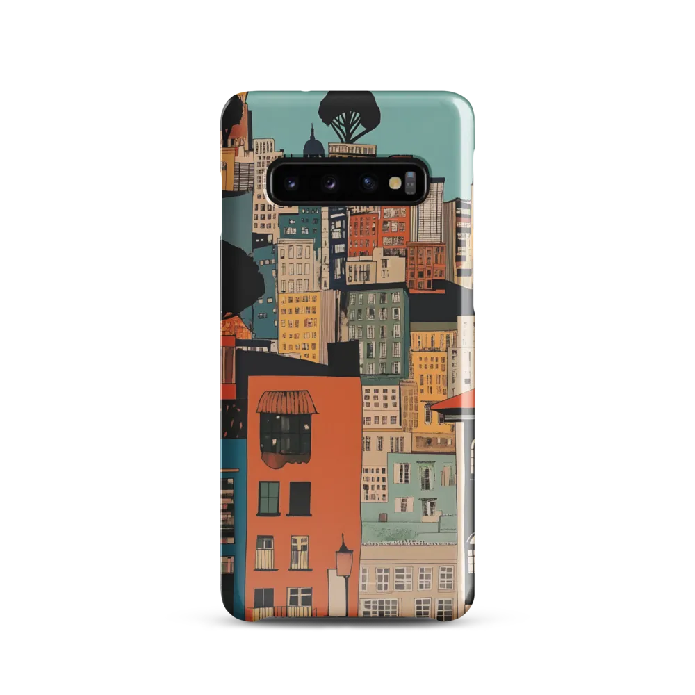 Urban Fusion: A Colorful Cityscape
