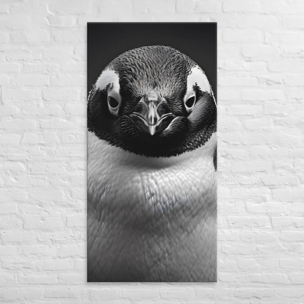 Majestic Penguin Portrait | Canvas | 30″×60″