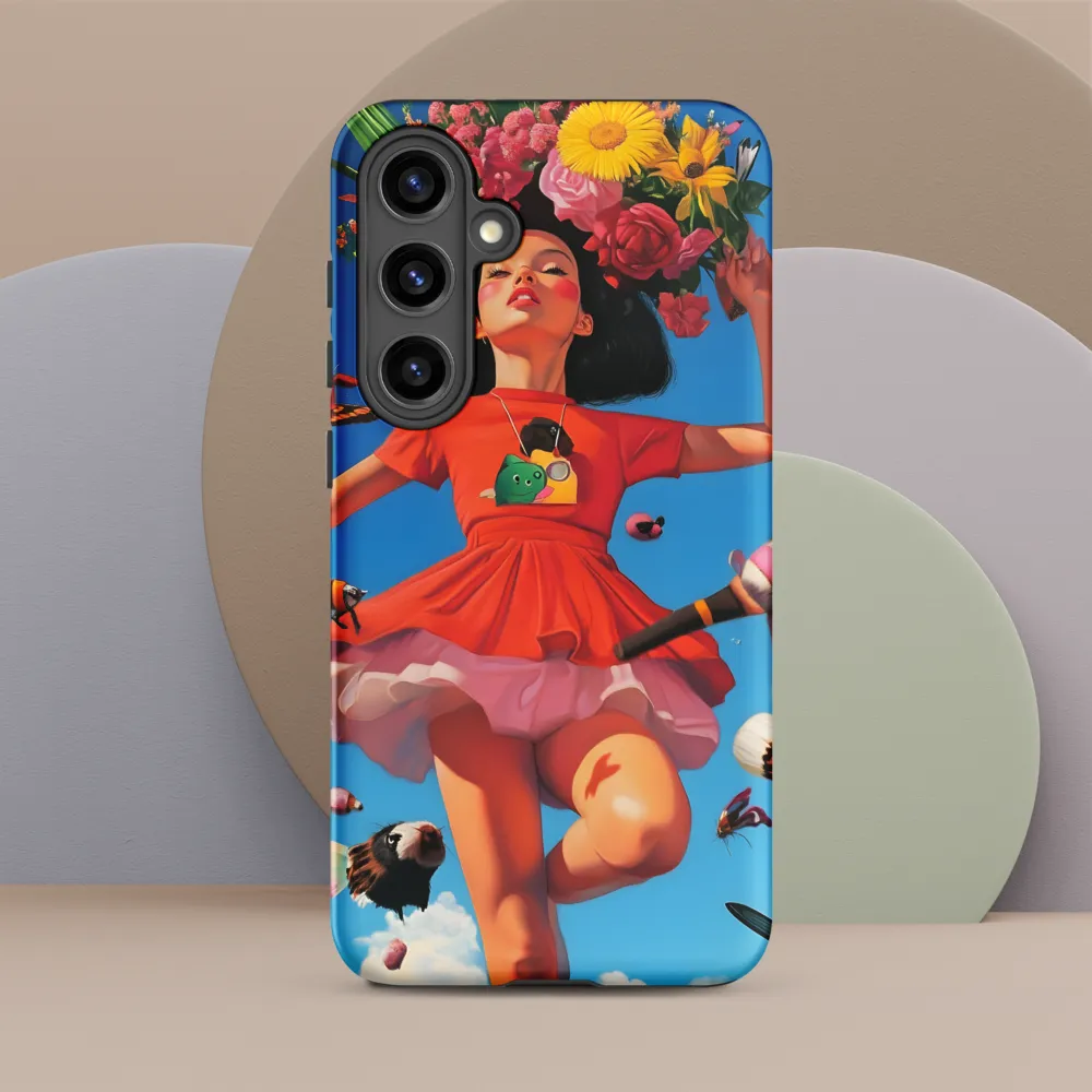 Joyful Whimsy | Phone Case |  S24 Plus | Tough Case | Matte