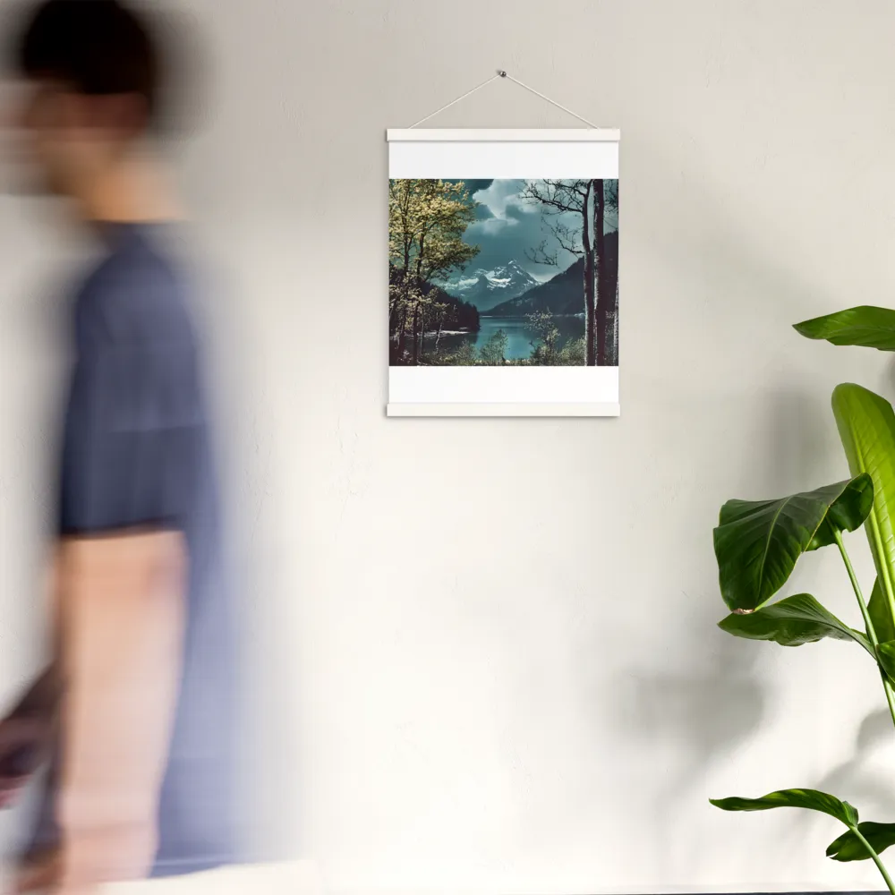 Whispers of Tranquility | Poster With White Wood Hanger | 16″×20″