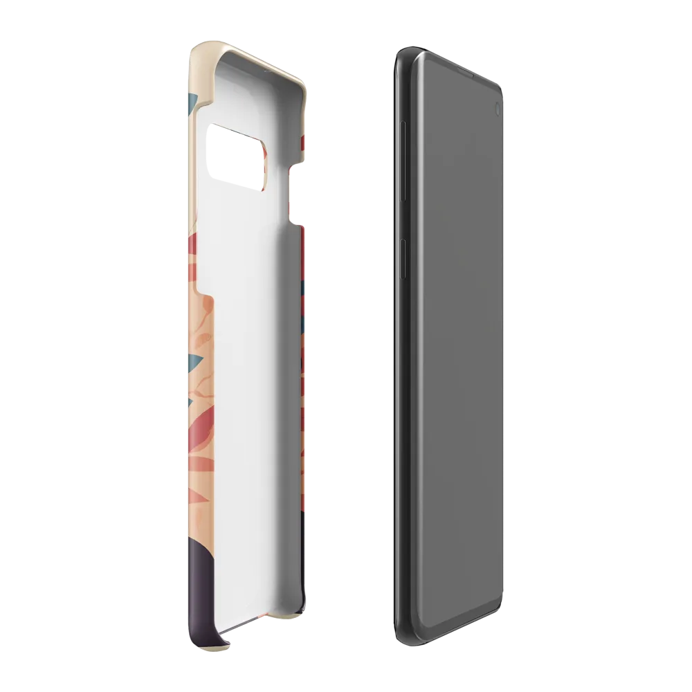 Whispers of Nature: A Serene Contemplation | Phone Case |  S10 Plus | Snap Case | Glossy