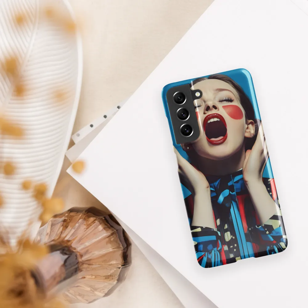 Echoes of Expression | Phone Case |  S21 FE | Snap Case | Glossy