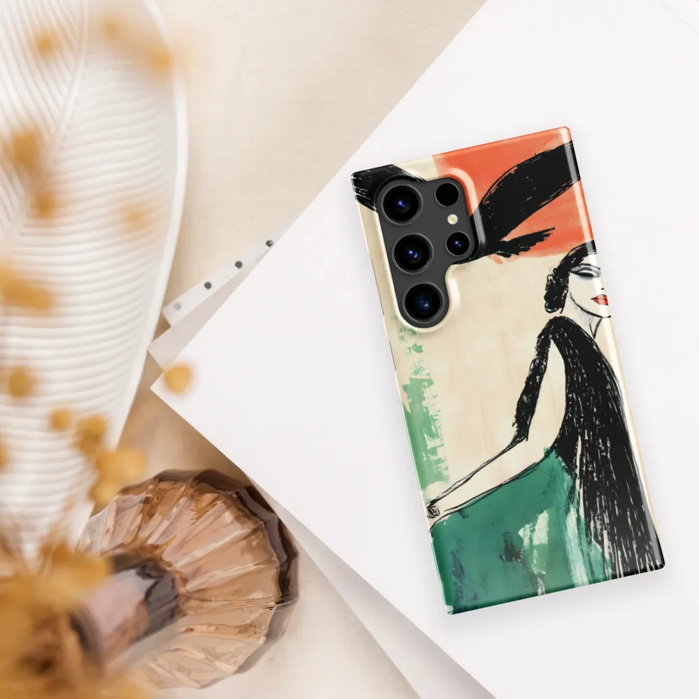 Elegance in Flight | Phone Case |  S24 Ultra | Snap Case | Glossy