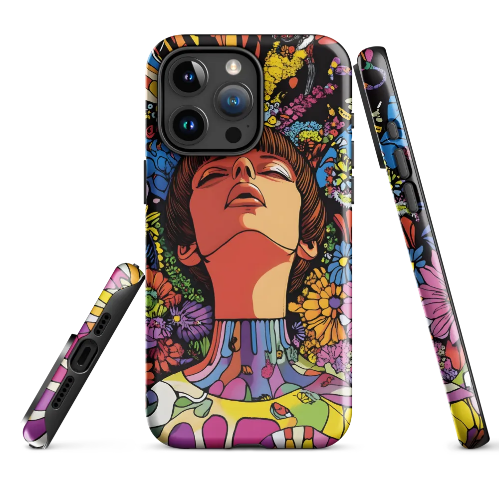 Vibrant Ecstasy: A Psychedelic Portrait