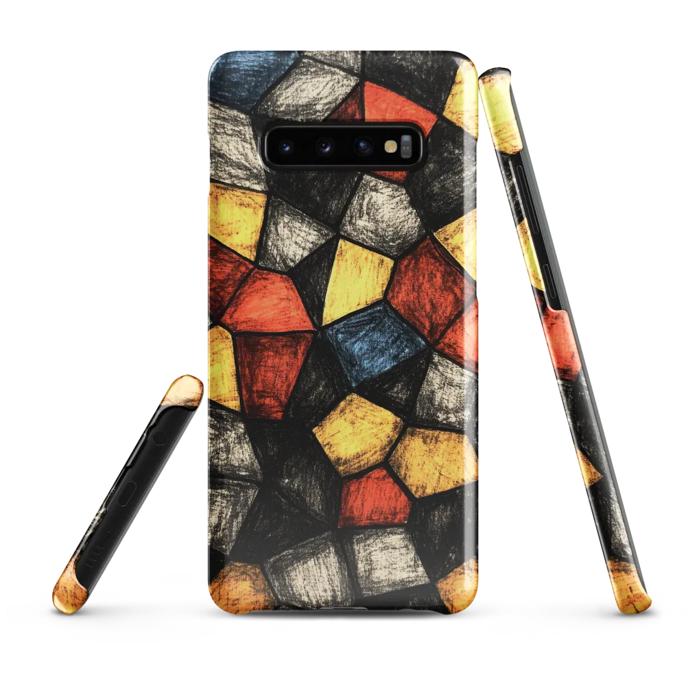 Interwoven Geometry | Phone Case |  S10 Plus | Snap Case | Glossy