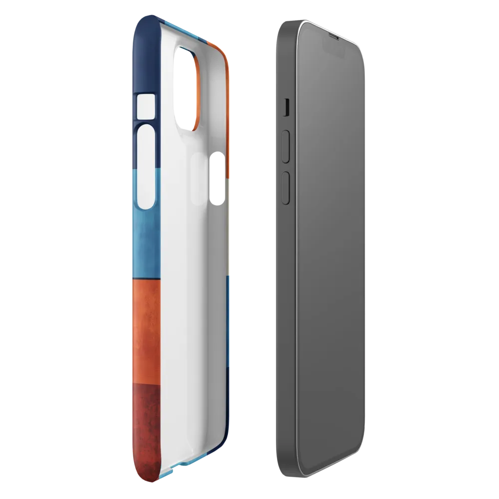 Geometric Harmony in Color | Phone Case |  14 Plus | Snap Case | Glossy