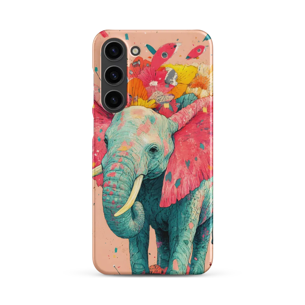 Whimsical Elegance: The Floral Elephant