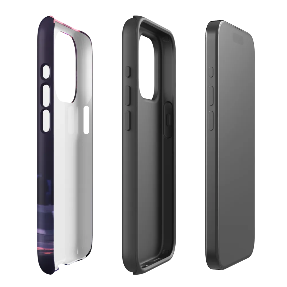 City Silhouettes at Dusk | Phone Case |  15 Pro | Tough Case | Matte