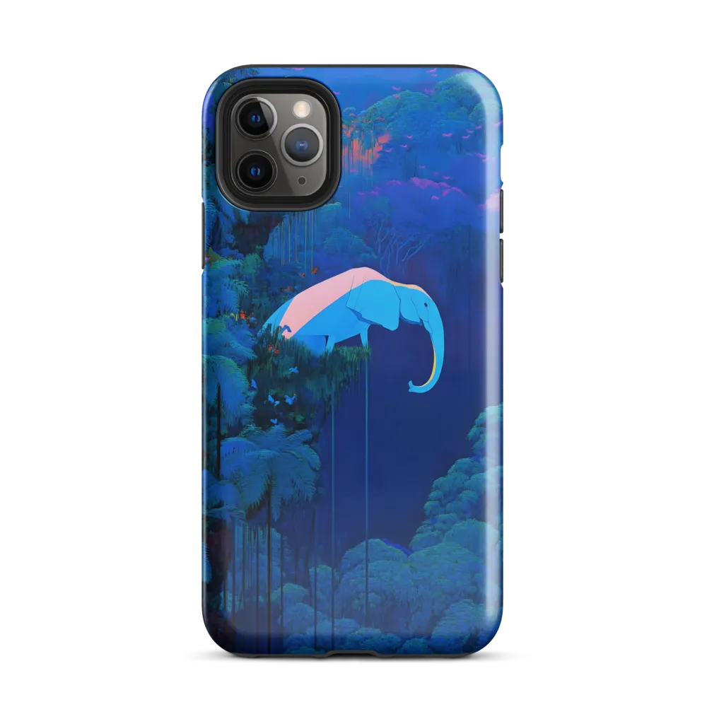 Floating Dreams: The Elephant in the Jungle | Phone Case |  11 Pro Max | Tough Case | Glossy