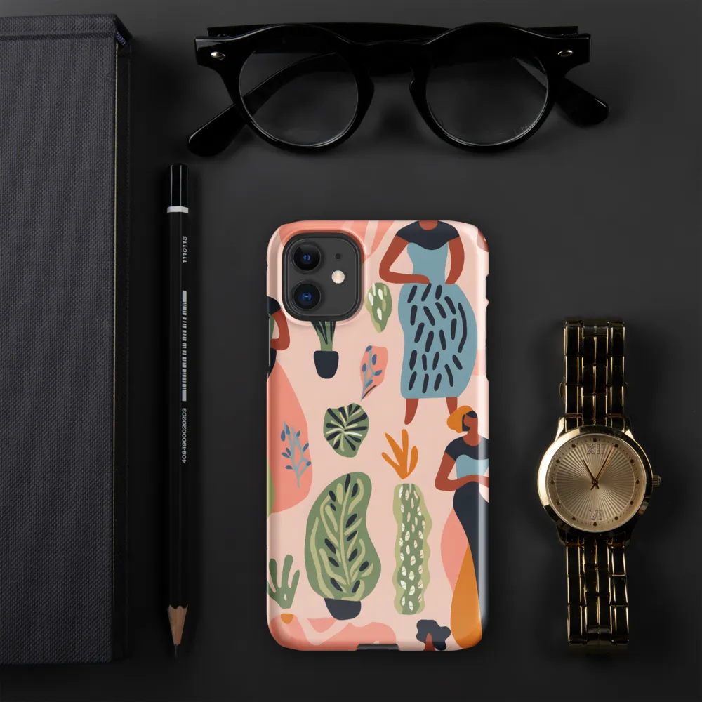 Harmony of Nature and Femininity | Phone Case |  11 | Snap Case | Glossy
