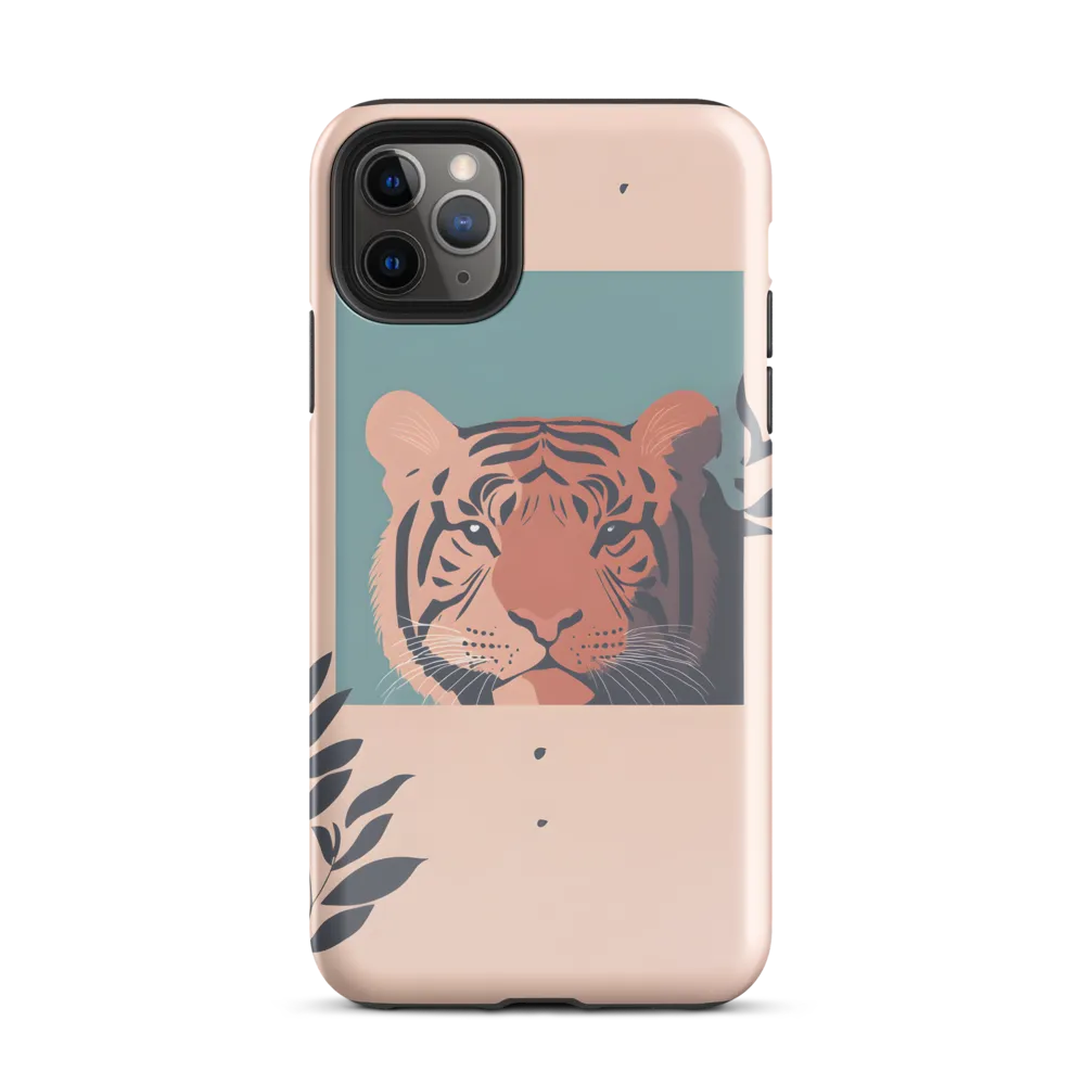 Whispers of the Wild: A Tiger's Gaze | Phone Case |  11 Pro Max | Tough Case | Glossy