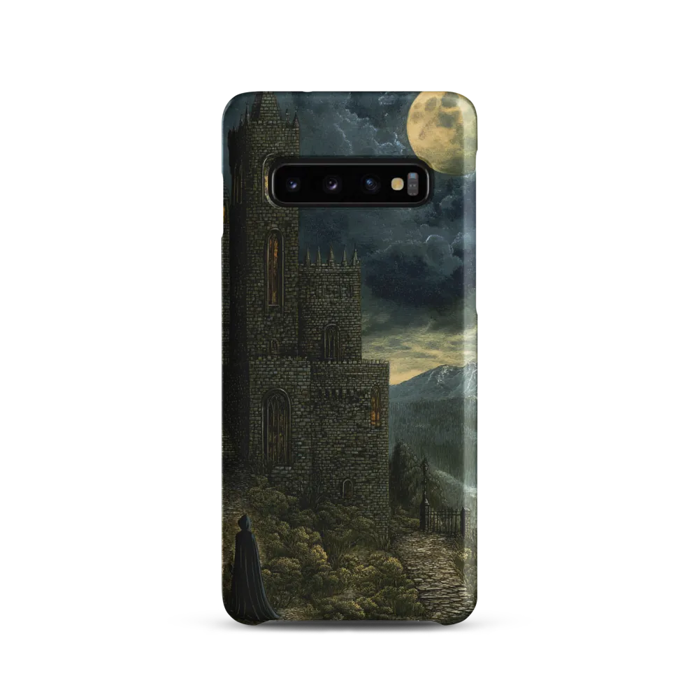 Whispers of the Moonlit Castle | Phone Case |  S10 | Snap Case | Matte