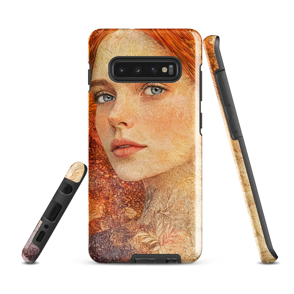 Embracing Autumn's Glow | Phone Case |  S10 Plus | Tough Case | Glossy