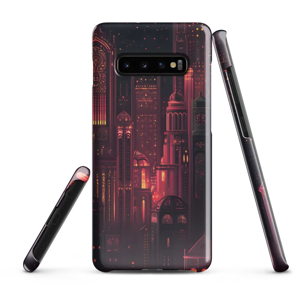 Mystical Metropolis: Dreams of Light | Phone Case |  S10 Plus | Snap Case | Glossy