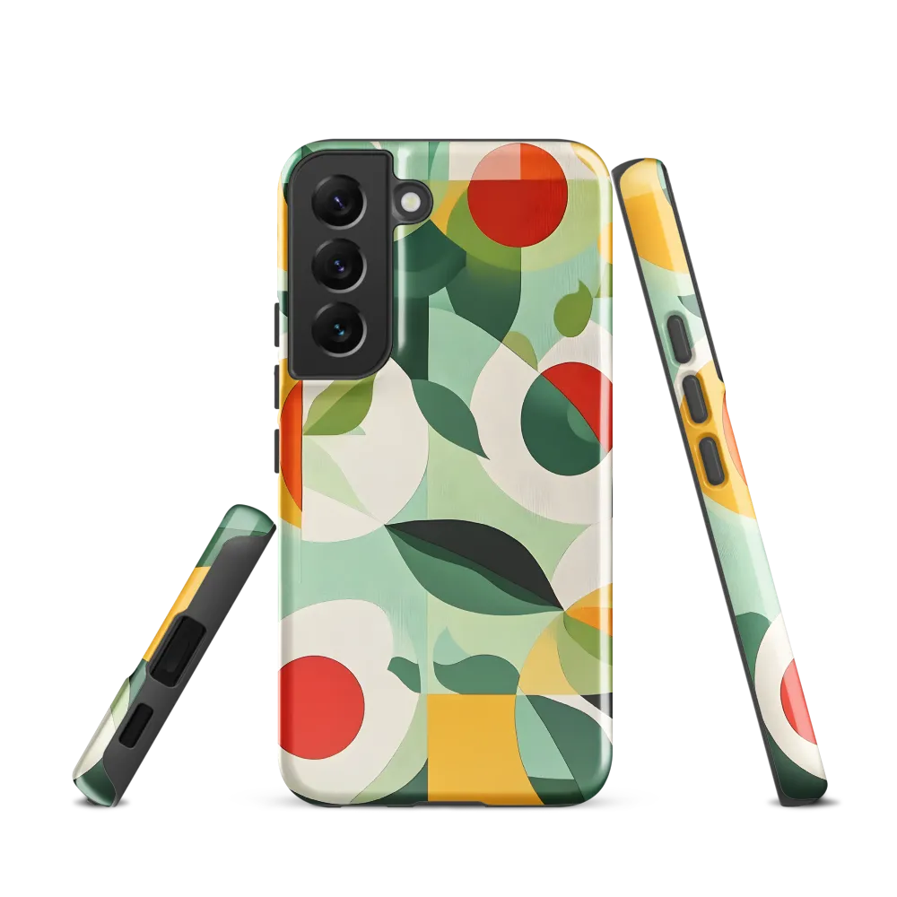 Harmony in Shapes: A Playful Abstract Design