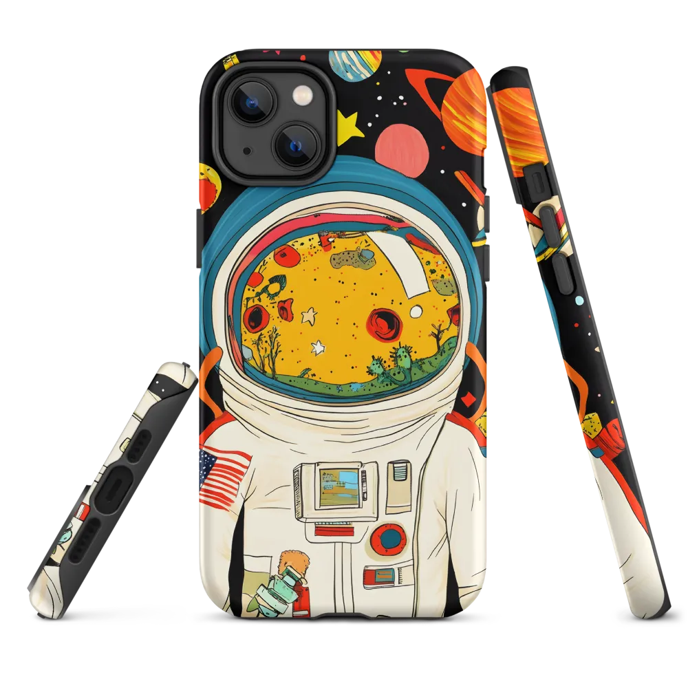 Cosmic Curiosity: Journey Within the Helmet