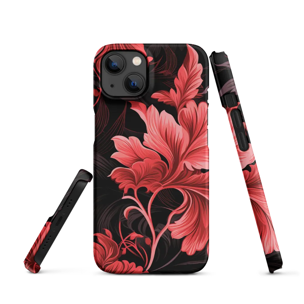 Tropical Elegance in Red