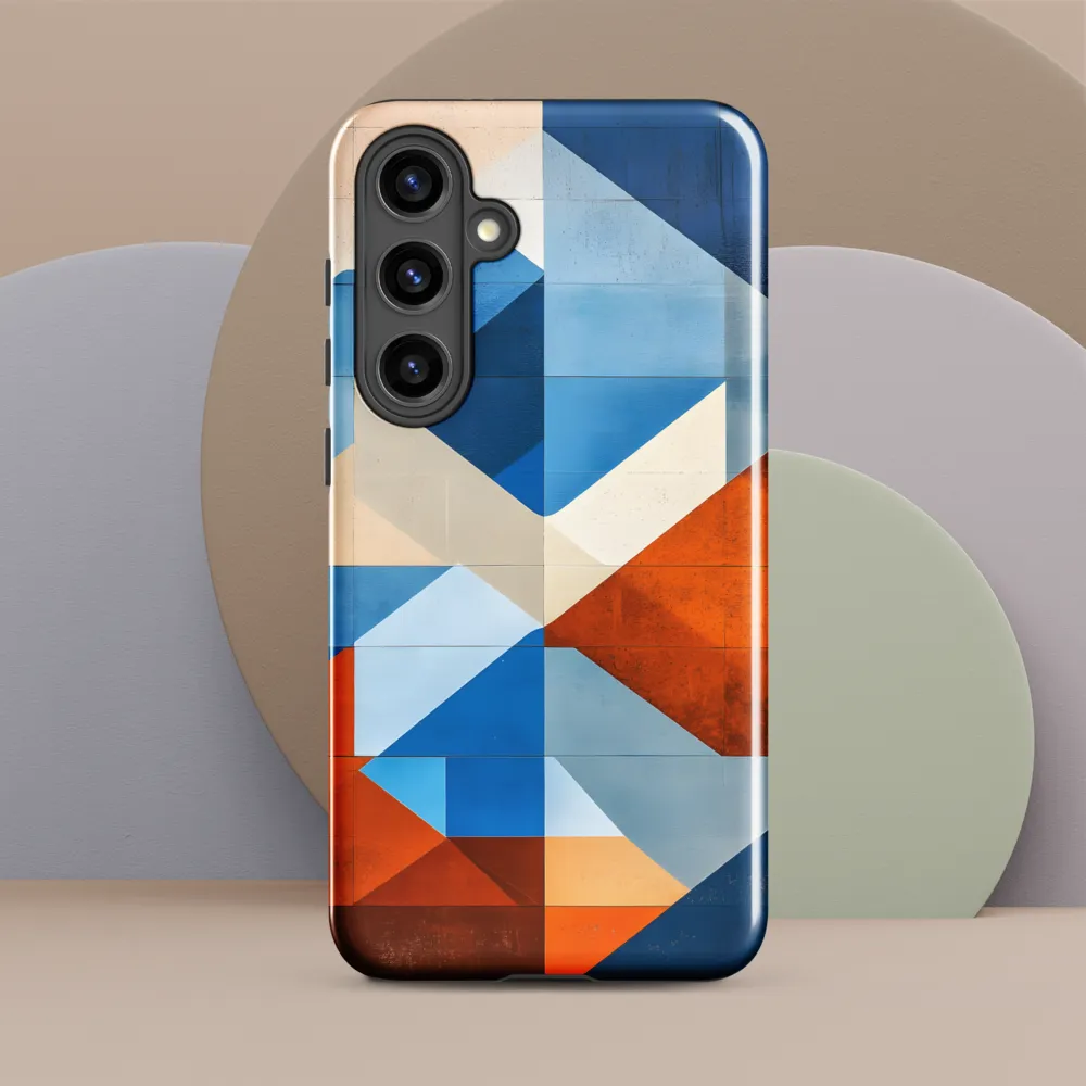 Geometric Harmony: A Vibrant Landscape
