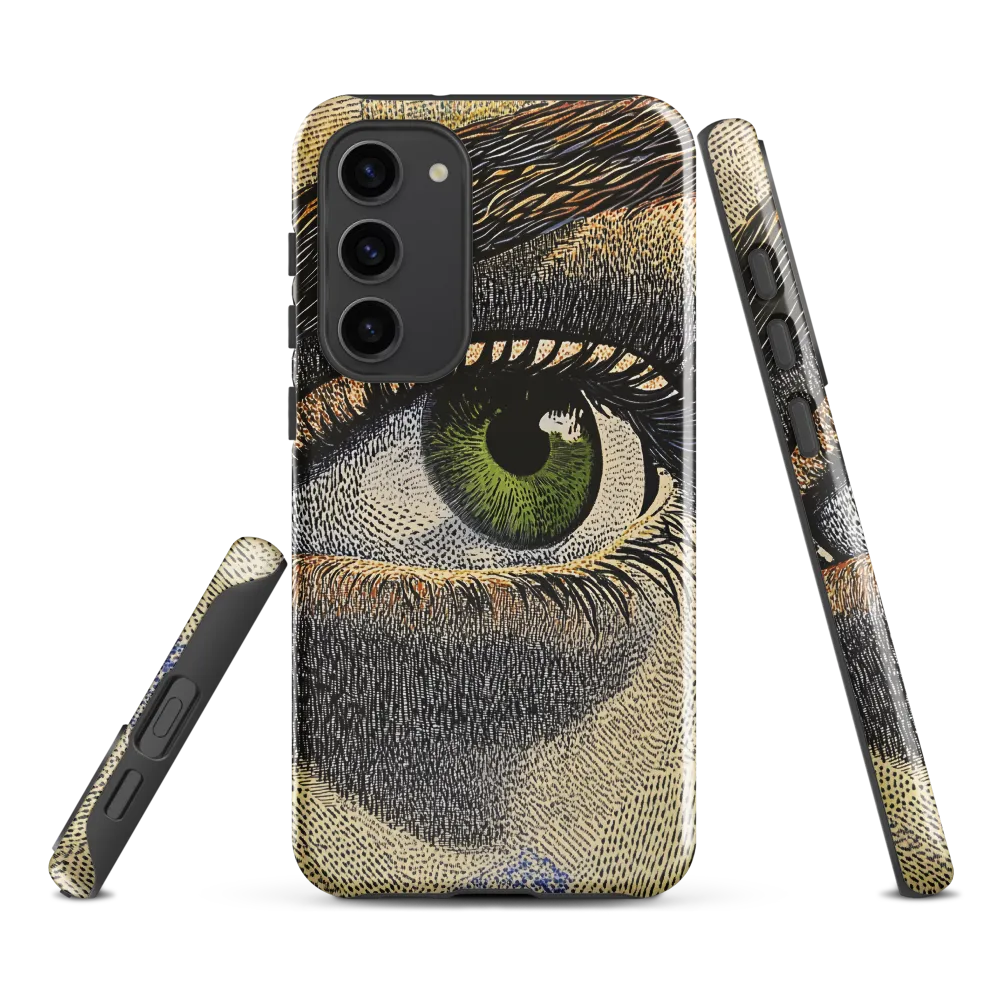Intrigue in Green | Phone Case |  S23 Plus | Tough Case | Glossy