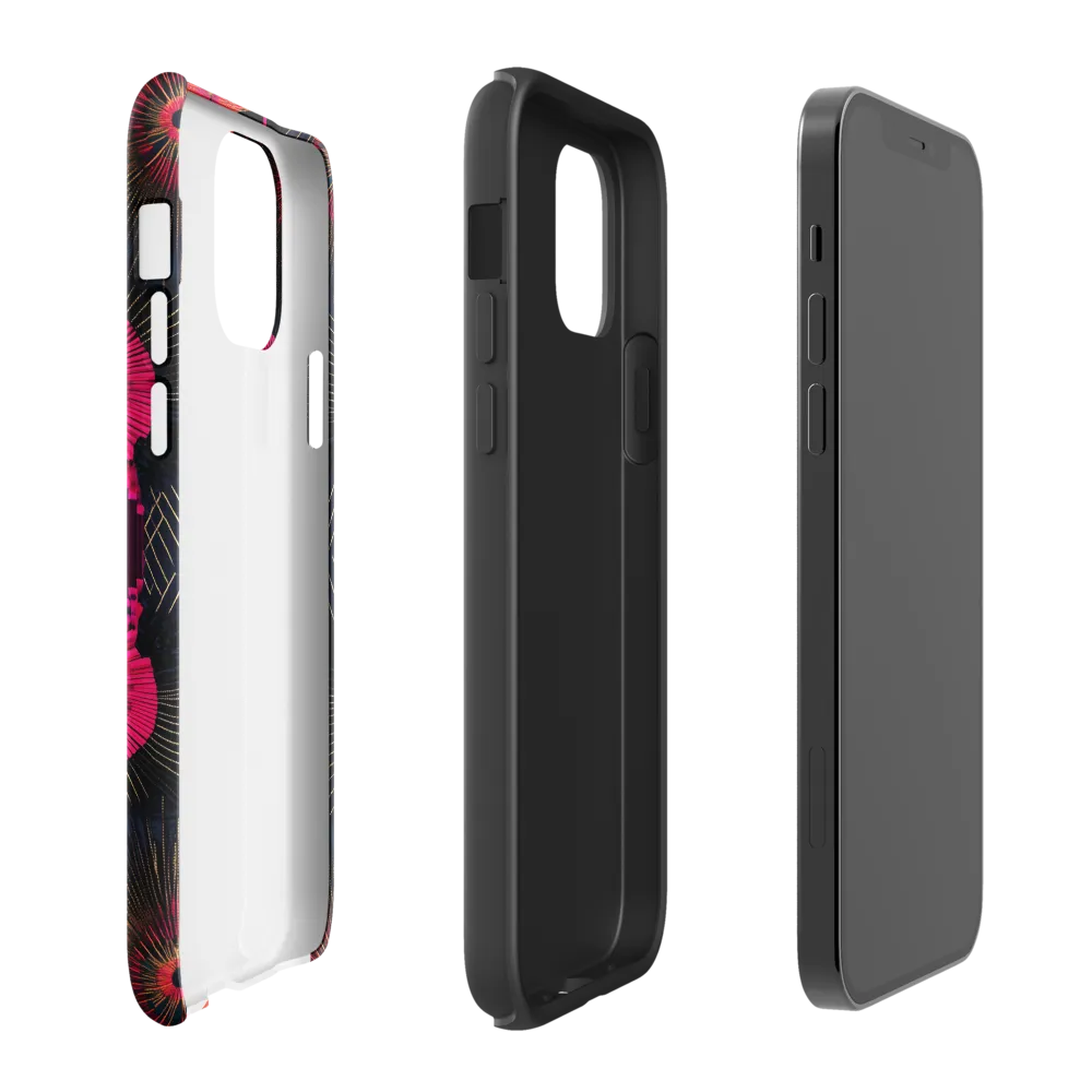 Dynamic Geometric Symphony | Phone Case |  12 | Tough Case | Glossy
