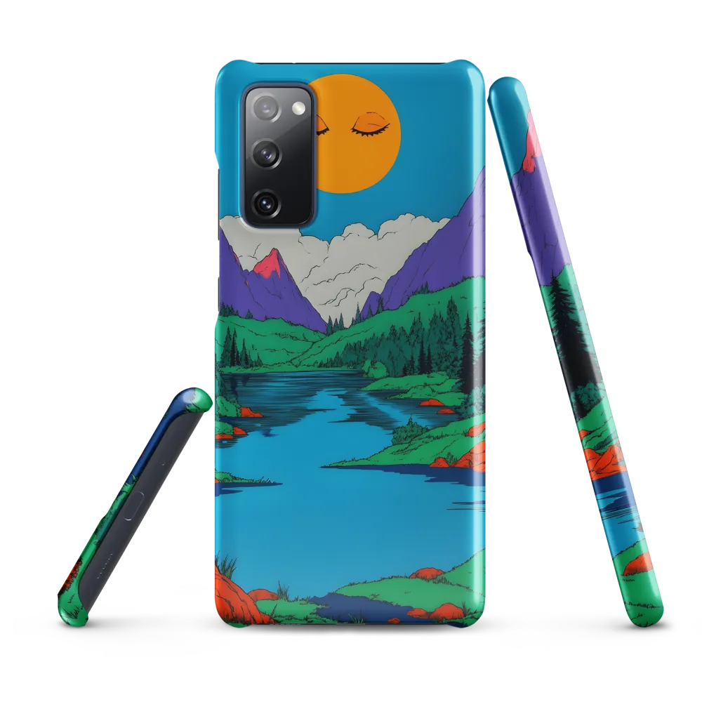 Whimsical Serenity in Vibrant Colors